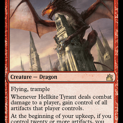 Hellkite Tyrant [Ravnica Remastered]