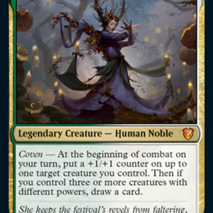 Leinore, Autumn Sovereign (Display Commander) [Innistrad: Midnight Hunt Commander]