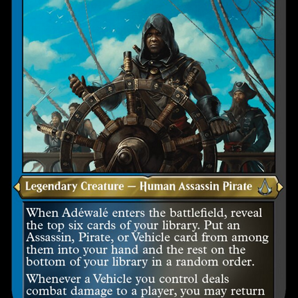 Adewale, Breaker of Chains (Foil Etched) [Assassin's Creed]