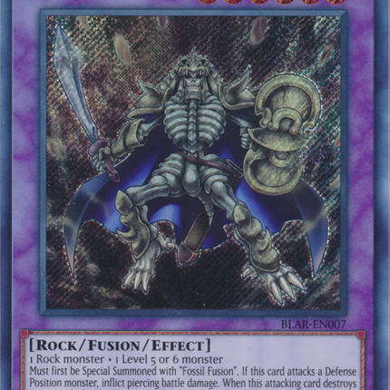 Fossil Warrior Skull Knight [BLAR-EN007] Secret Rare