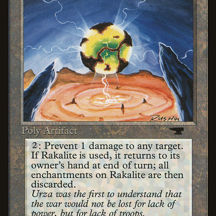 Rakalite [Antiquities]