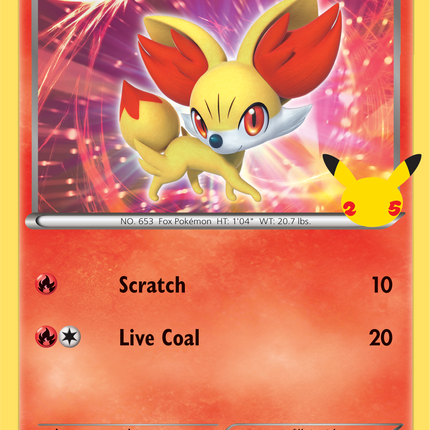 Fennekin (XY02) (Jumbo Card) [First Partner Pack]