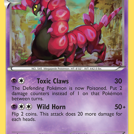 Scolipede (40/98) [Black & White: Emerging Powers]