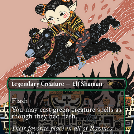 Yeva, Nature's Herald (Borderless) [Secret Lair Drop Series]