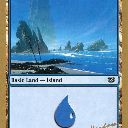 Island (dh336) (Dave Humpherys) [World Championship Decks 2003]