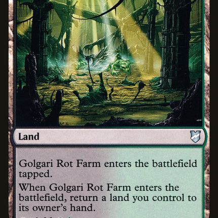 Golgari Rot Farm [Commander 2018]