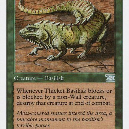 Thicket Basilisk [Classic Sixth Edition]
