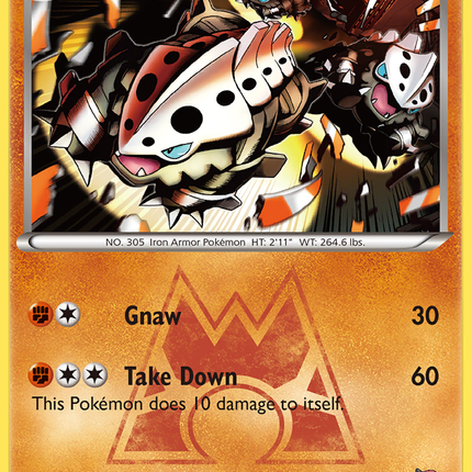 Team Magma's Lairon (13/34) [XY: Double Crisis]