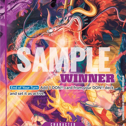 Kaido (P-010) (Winner Pack Vol. 1) [One Piece Promotion Cards]