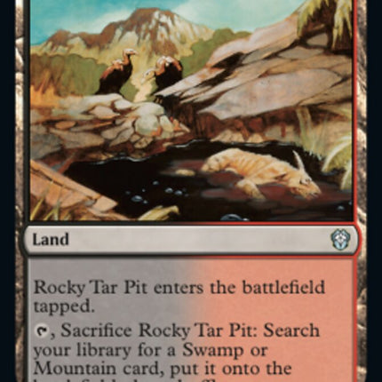 Rocky Tar Pit [Dominaria United Commander]