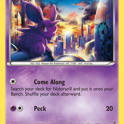 Nidoran (43/114) (Male) [XY: Steam Siege]
