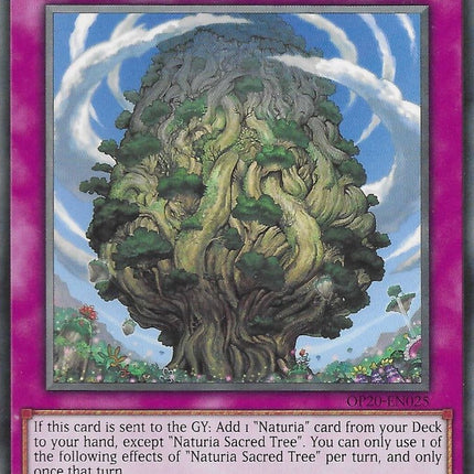 Naturia Sacred Tree [OP20-EN025] Common
