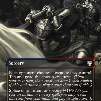 Fell Beast's Shriek (Borderless) (Surge Foil) [The Lord of the Rings: Tales of Middle-Earth Commander]