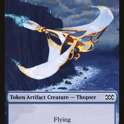 Servo // Thopter (008) Double-Sided Token [Double Masters Tokens]