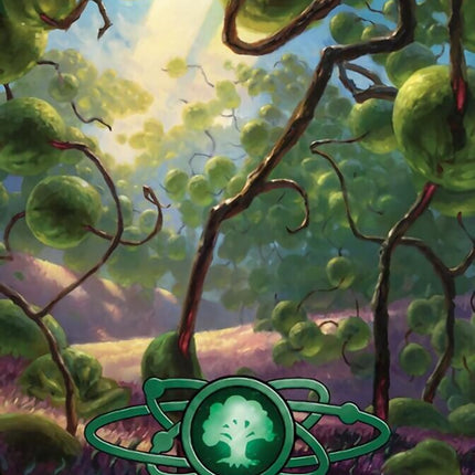 Forest (490) (Planetary Space-ic Land) (Galaxy Foil) [Unfinity]