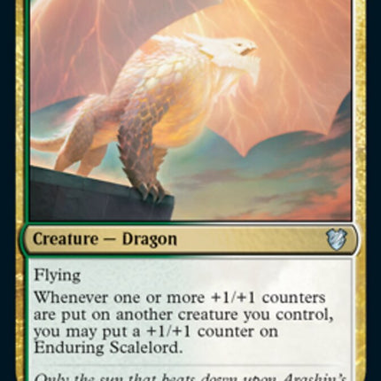 Enduring Scalelord [Innistrad: Midnight Hunt Commander]
