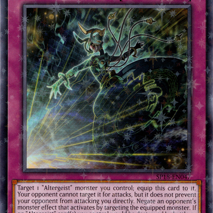 Altergeist Camouflage [SP18-EN047] Starfoil Rare