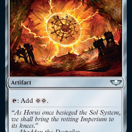 Sol Ring (250) [Warhammer 40,000]