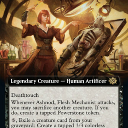 Ashnod, Flesh Mechanist (Extended Art) [The Brothers' War]