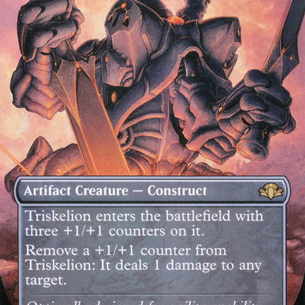 Triskelion (Borderless Alternate Art) [Dominaria Remastered]