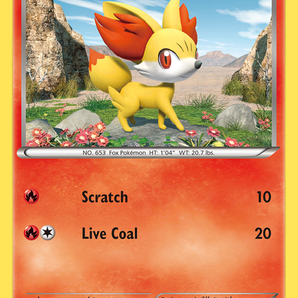 Fennekin (8/39) [XY: Kalos Starter Set]