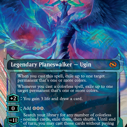 Ugin, Eye of the Storms (Showcase) (Halo Foil) [Tarkir: Dragonstorm]