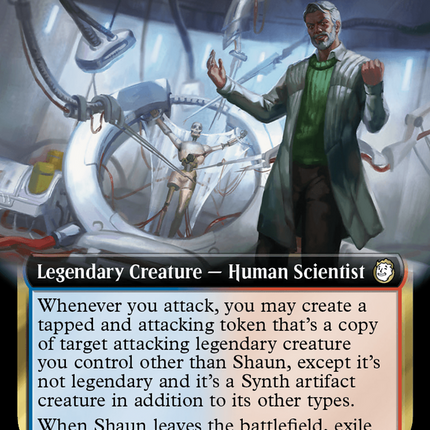 Shaun, Father of Synths (Extended Art) (Surge Foil) [Fallout]