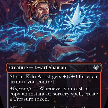 Storm-Kiln Artist (Borderless Alternate Art) [Commander Masters]