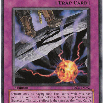 Trap of Darkness [TDGS-EN092] Rare