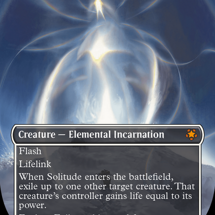 Solitude (Borderless) (Textured Foil) [Modern Horizons 3 Special Guests]