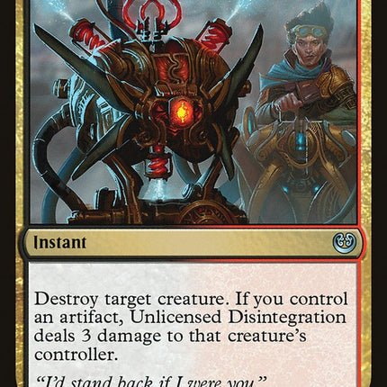 Unlicensed Disintegration [Kaladesh]