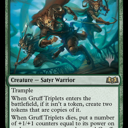 Gruff Triplets (Promo Pack) [Wilds of Eldraine Promos]
