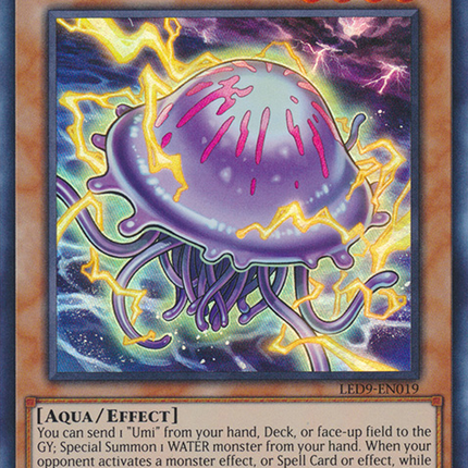Electric Jellyfish [LED9-EN019] Super Rare