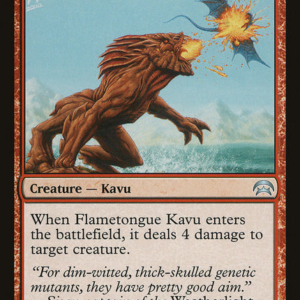 Flametongue Kavu [Planechase]