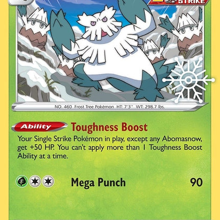 Abomasnow (010/198) (Holiday Calendar) [Sword & Shield: Chilling Reign]