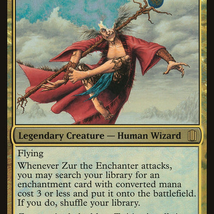 Zur the Enchanter (Oversized) [Commander's Arsenal Oversized]