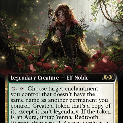Yenna, Redtooth Regent (Extended Art) [Wilds of Eldraine]