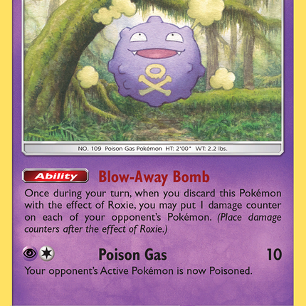 Koffing (76/236) [Sun & Moon: Cosmic Eclipse]