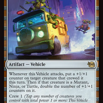 Turtle Van [Teenage Mutant Ninja Turtles]