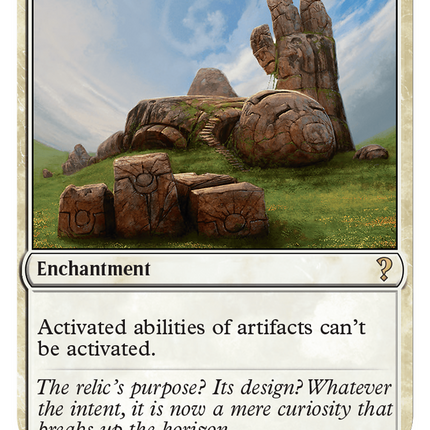 Stony Silence (White Border) [Mystery Booster 2]