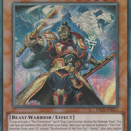 Brotherhood of the Fire Fist - Panda [FIGA-EN013] Secret Rare