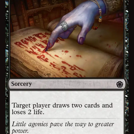 Sign in Blood [Foundations Commander]