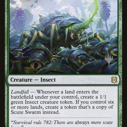 Scute Swarm (Promo Pack) [Zendikar Rising Promos]