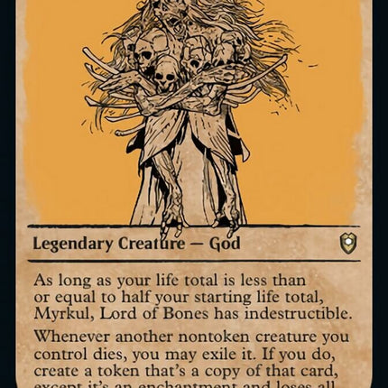 Myrkul, Lord of Bones (Showcase) [Commander Legends: Battle for Baldur's Gate]