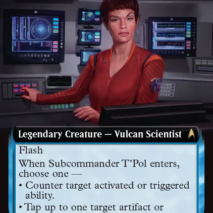 Subcommander T'Pol (Extended Art) [Star Trek]