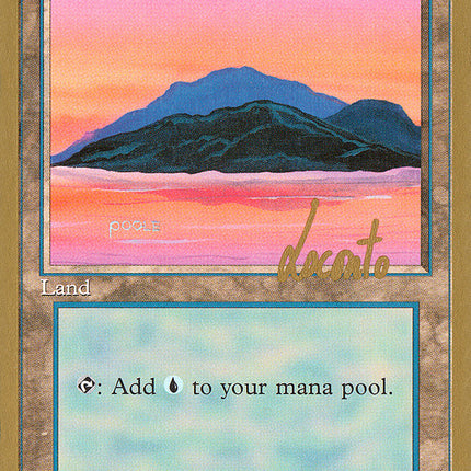 Island (ml369) (Michael Loconto) [Pro Tour Collector Set]