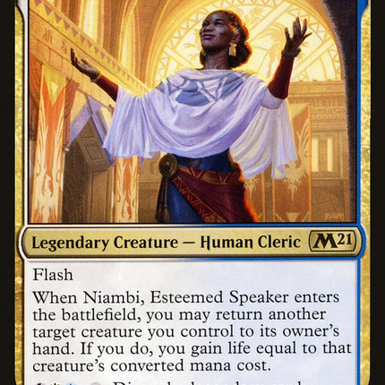 Niambi, Esteemed Speaker [Core Set 2021]