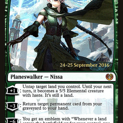 Nissa, Vital Force [Kaladesh Prerelease Promos]