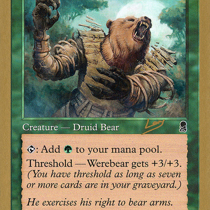 Werebear (Raphael Levy) [World Championship Decks 2002]