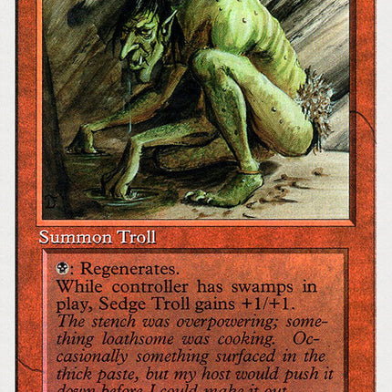 Sedge Troll [Summer Magic / Edgar]